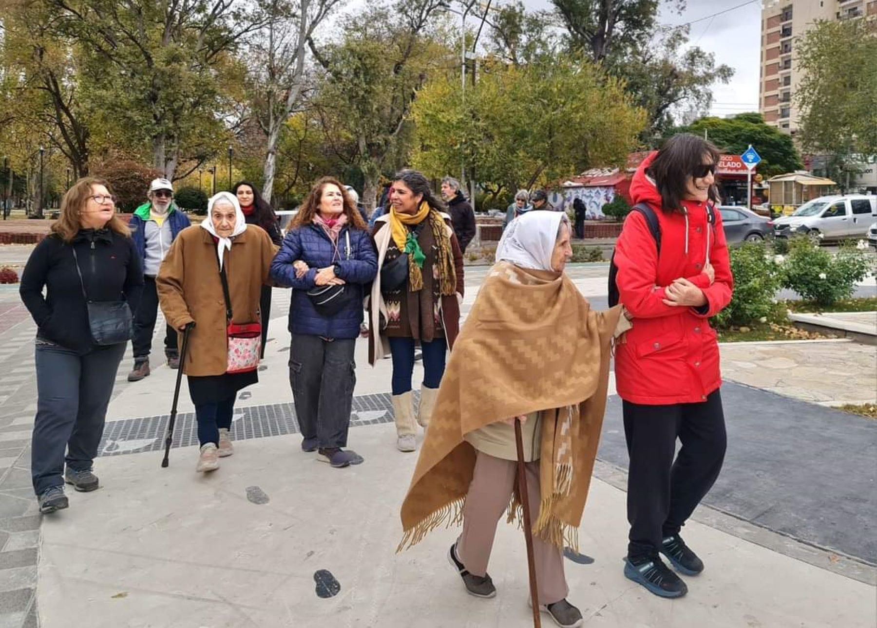 Este jueves habrá una actividad en Neuquén contra la penalización de la protesta. Foto: Madres de Plaza de Mayo Neuquén y Alto Valle