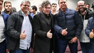 Javier Milei llegó a Brasil y participará de la cumbre conservadora junto a Bolsonaro, esta tarde