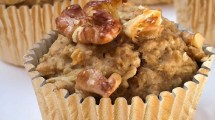 Imagen de Simples: muffins de manzana con harina integral y avena