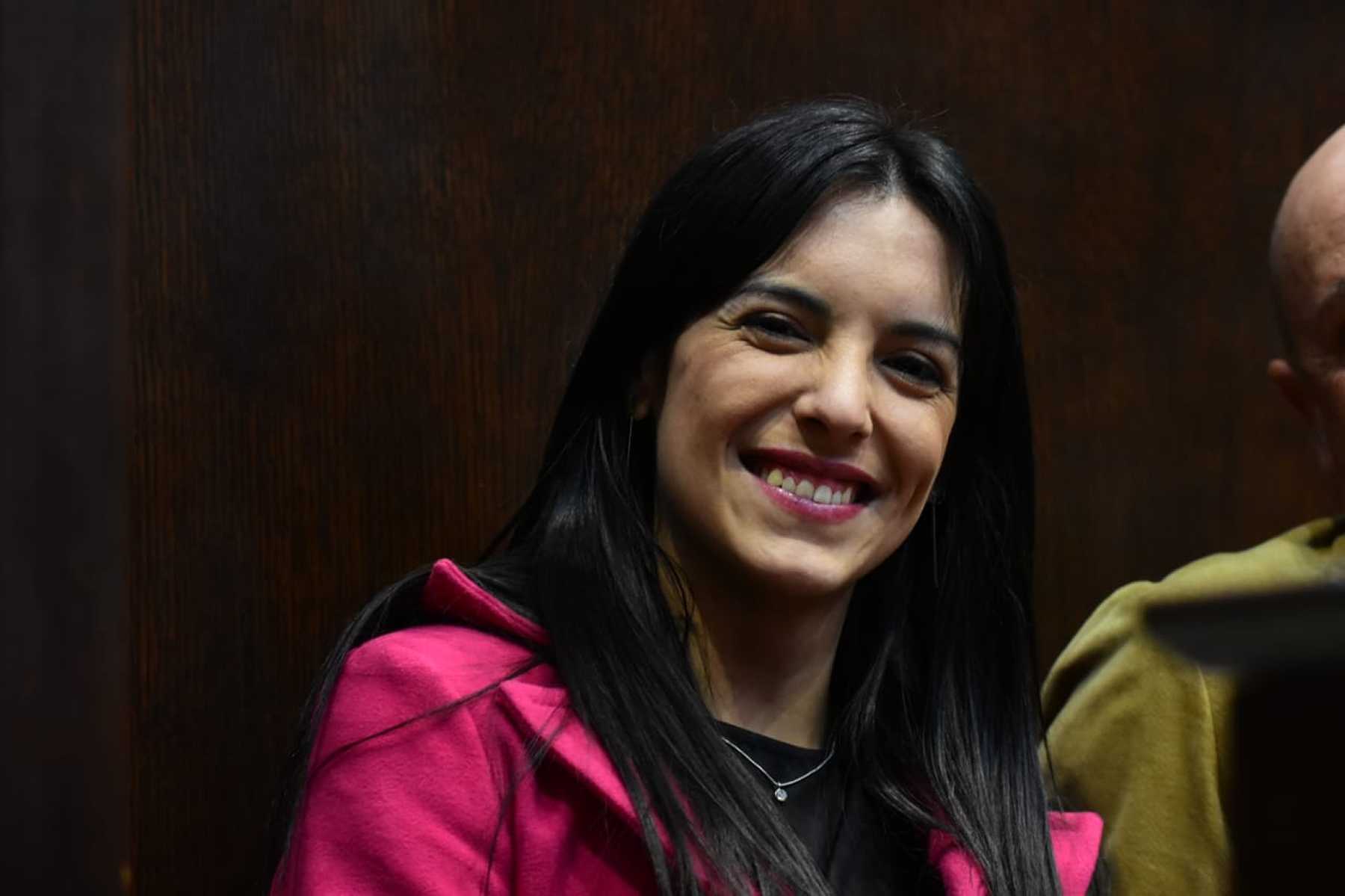 Luz Ailín Ríos es la nueva diputada de Comunidad, el partido de Rolando Figueroa en Neuquén. Foto: Cecilia Maletti.