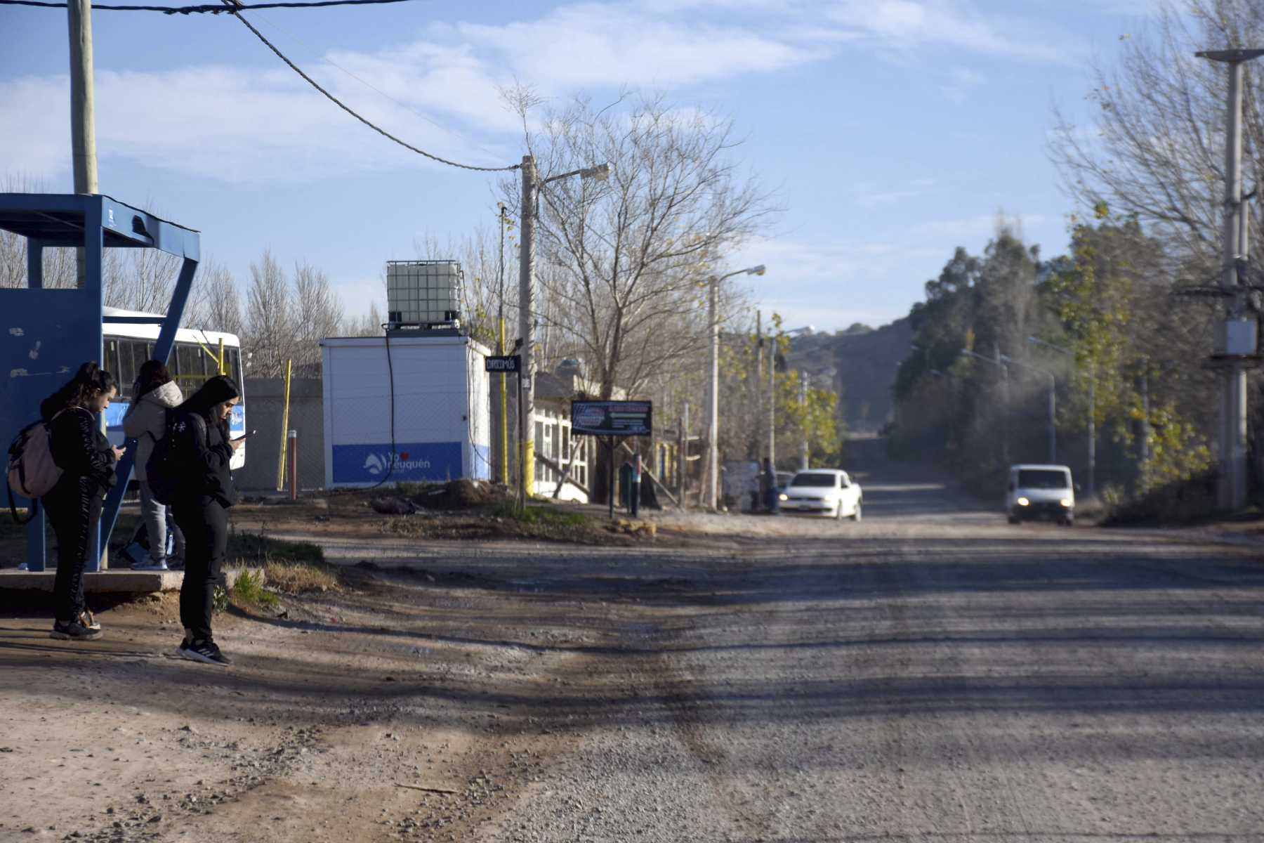 La Crouzeilles será una avenida de concreto entre Bragado y Necochea (foto Matías Subat)