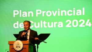 Rolando Figueroa en la presentación del Plan de Cultura: «Ordenar la provincia no es achicar»