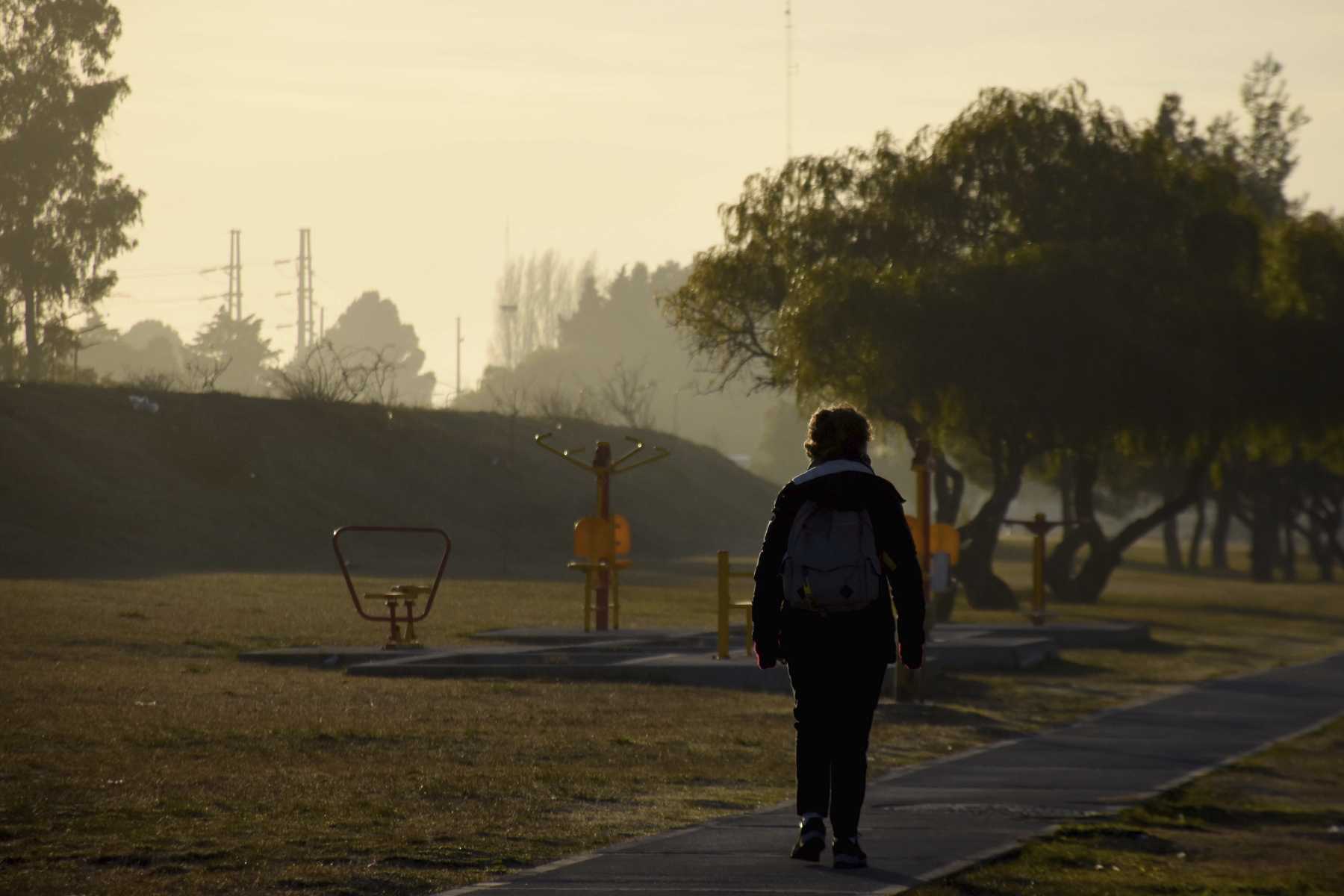 Frío polar este fin de semana. Foto: Matías Subat.