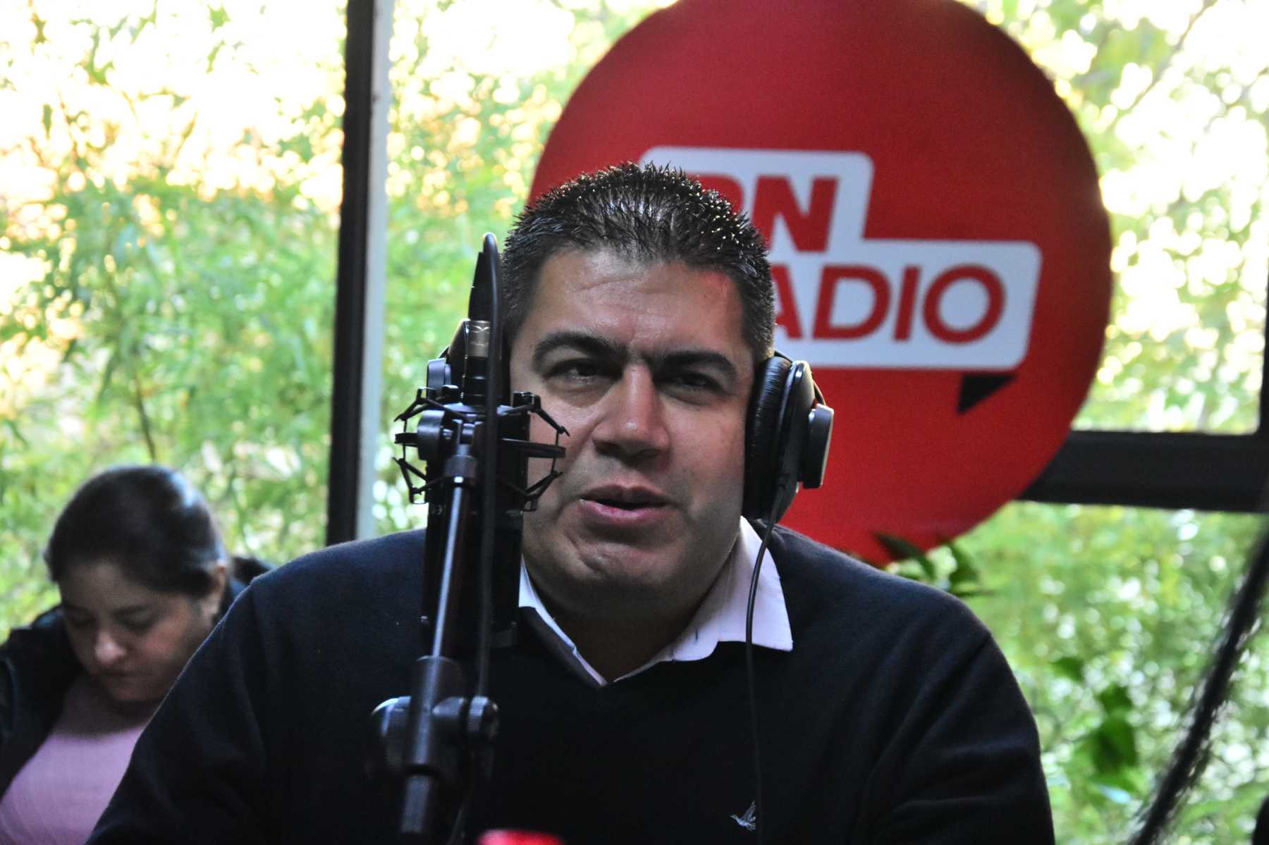 Gonzalo Núñez,  intendente de San Patricio del Chañar  habló en RN Radio (Foto: Cecilia Maletti)