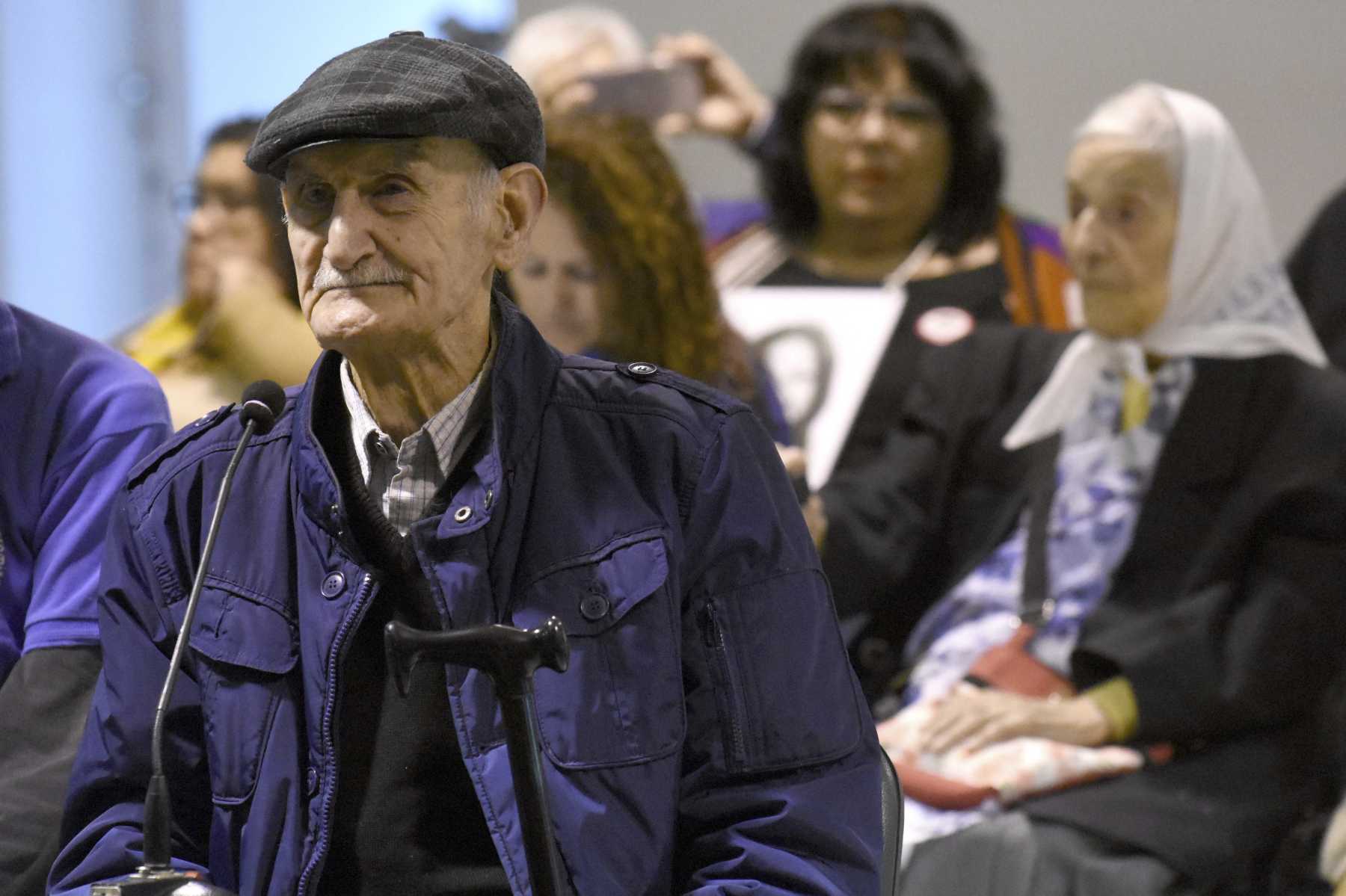 Oscar Antonio Ragni declaró en abril en el juicio por los crímenes de civiles en el juicio "Escuelita" por delitos de lesa humanidad (foto Matías Subat)