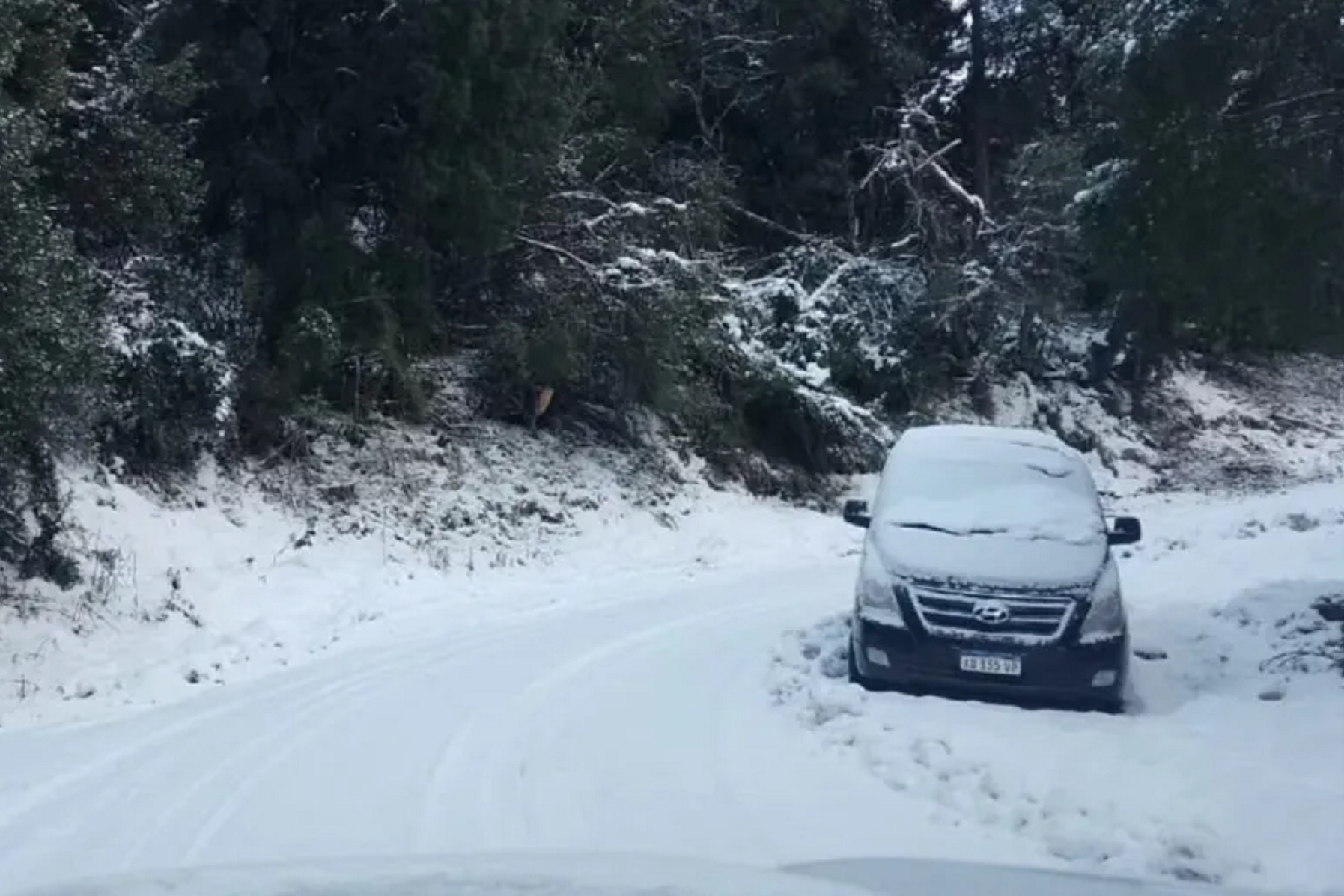 Alerta por nieve en Neuquén y Río Negro. Foto archivo. 