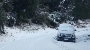 Alerta por nieve en Neuquén y Río Negro este jueves y viernes: qué pasa en Bariloche