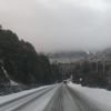 Imagen de Precaución para transitar por Ruta 40 entre Bariloche y El Bolsón por nieve, y se cerró un camino