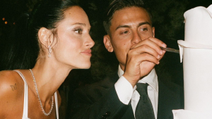 Paulo Dybala emocionado hasta las lágrimas en su casamiento con Oriana Sabatini: El vídeo