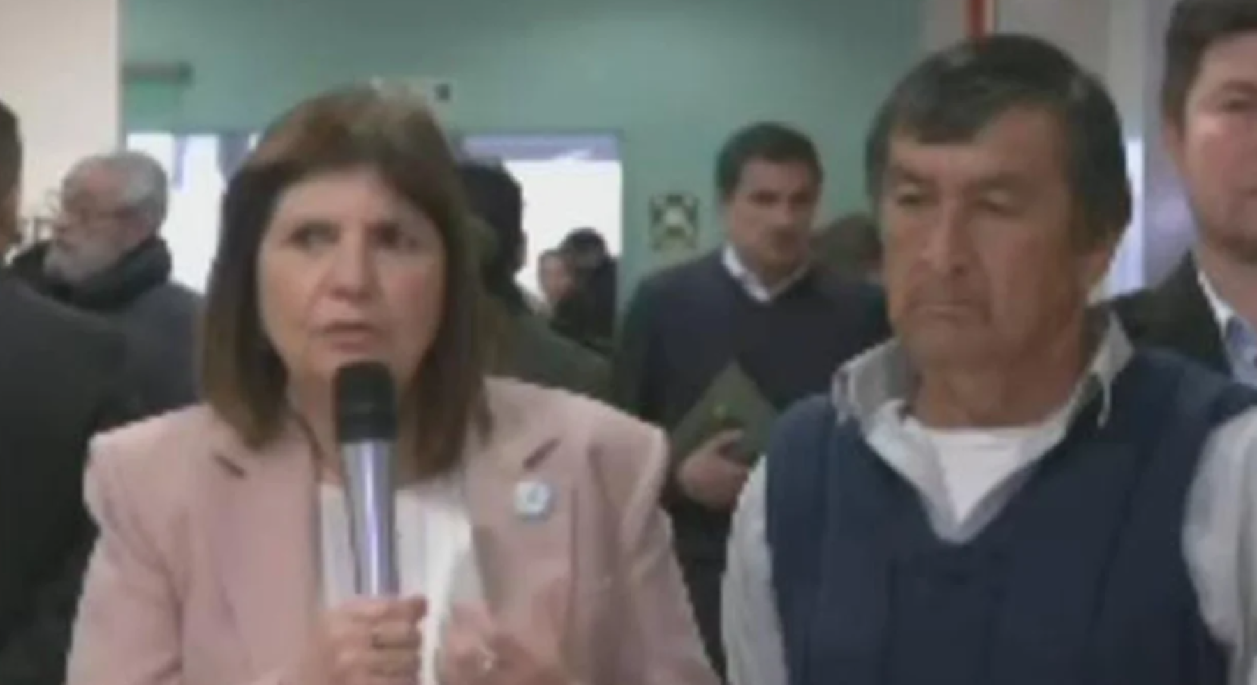 Patricia Bullrich se reunió con el papá de Loan. Foto: NA