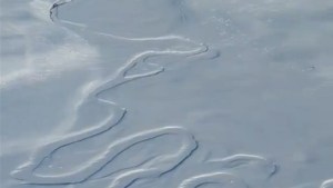 Video | La ola polar en Santa Cruz congeló hasta un río: el impacto del frío en el sur de la Patagonia