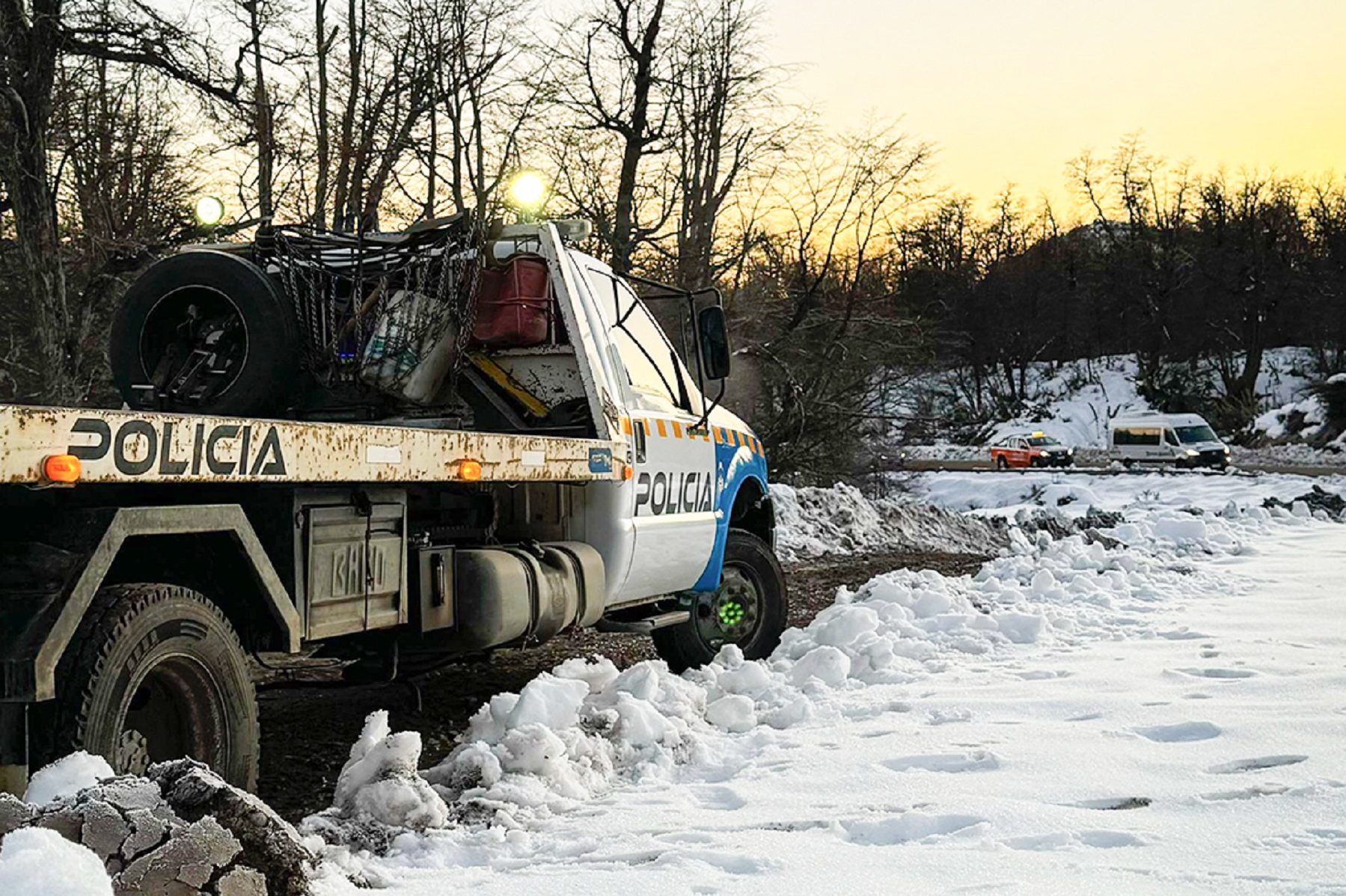 Aumentan los controles en las rutas por las vacaciones de invierno en Neuquén. Crédito Gobierno de Neuquén.