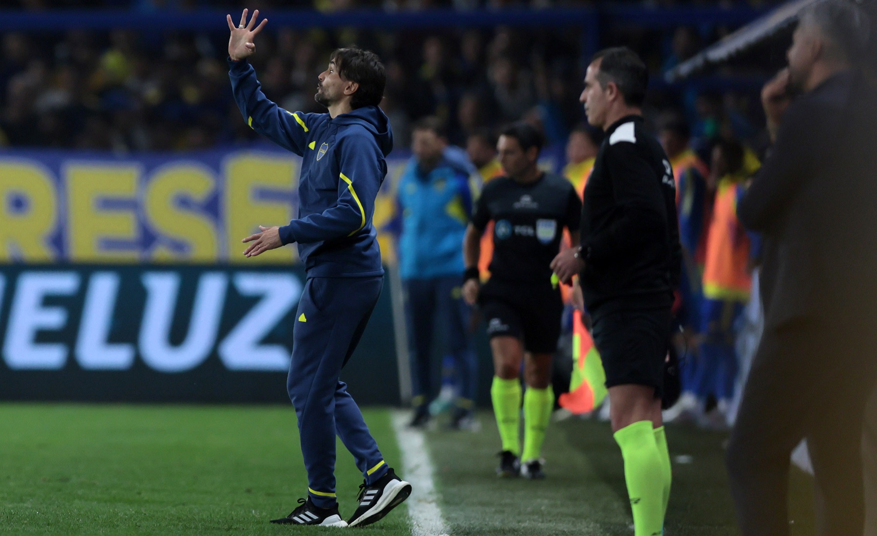 Diego Martínez fue criticado por un exjugador de Boca. Foto: FBaires.