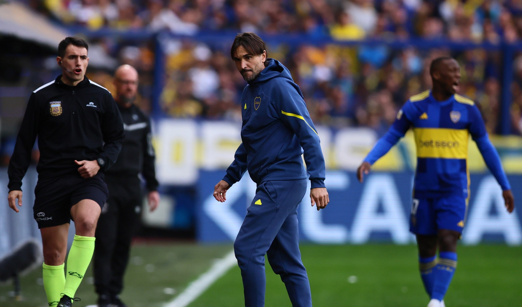 Diego Martínez esperará la recuperación de dos referentes para el duelo por Copa Sudamericana. Foto: FBaires.