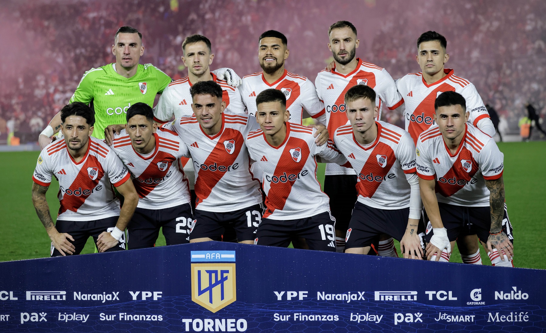 River igualó 1-1 ante Huracán en la previa del cruce por Copa Libertadores. Foto: FBaires.