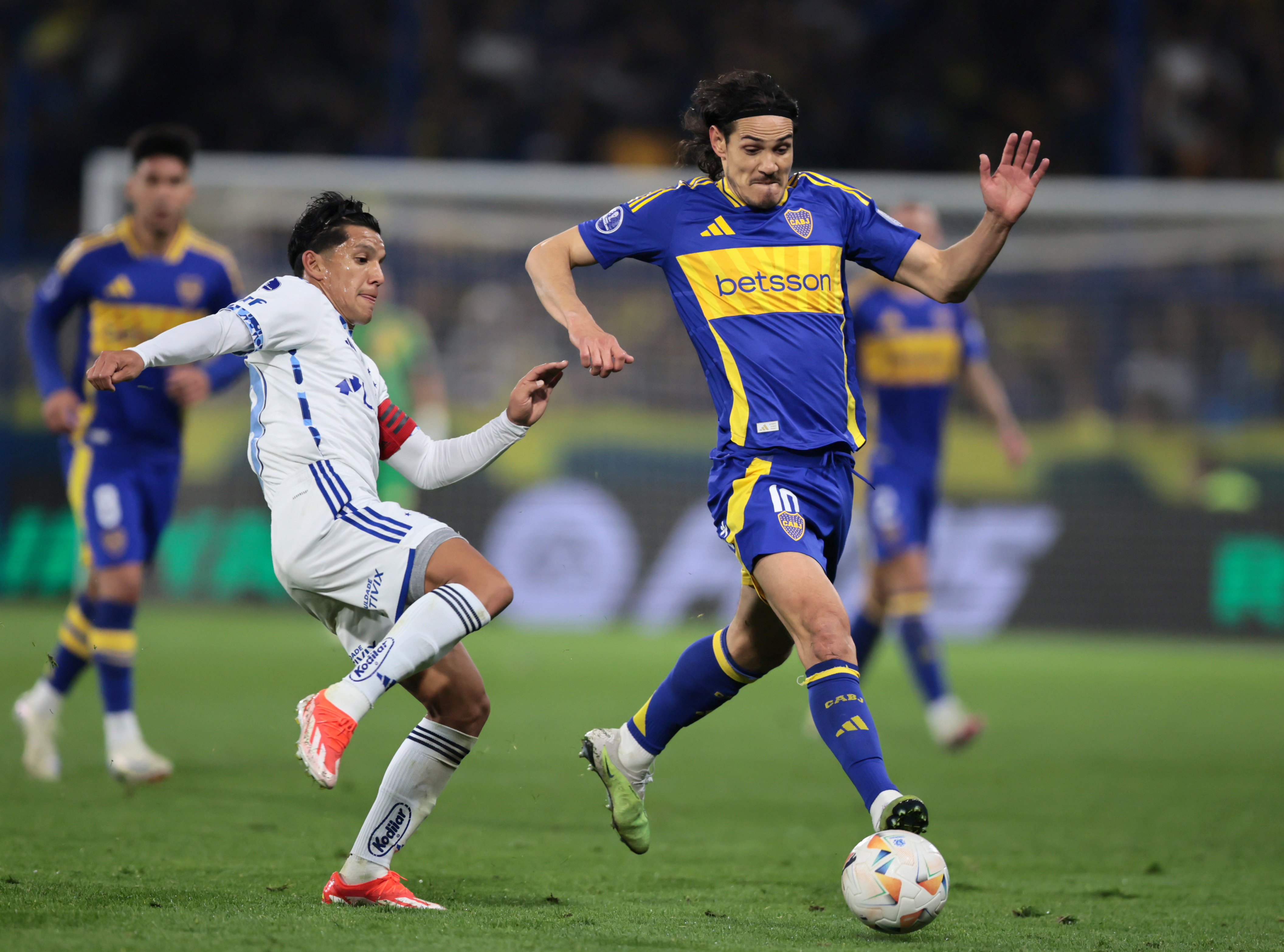 Edinson Cavani.
Boca Juniors vs Cruzeiro. Octavos de Final Copa Sudamericana. 15/8/2024
Fotobaires