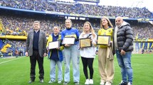 Imagen de Boca homenajeó a Las Leonas en la Bombonera antes del clásico ante San Lorenzo