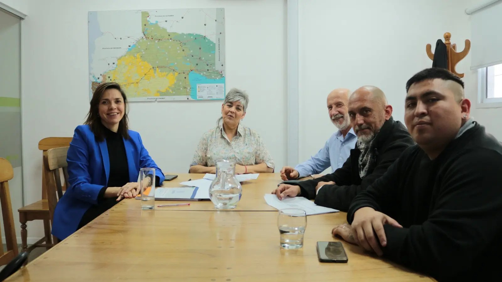 La reunión de presentación del proyecto se llevó a cabo el lunes. Foto: gentileza. 