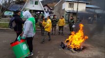 Imagen de Brigadistas de incendios protestaron en San Martín de los Andes: amenazan con corte de ruta