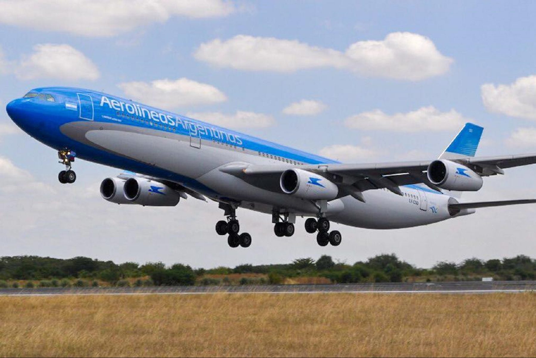 Aerolíneas Argentinas.