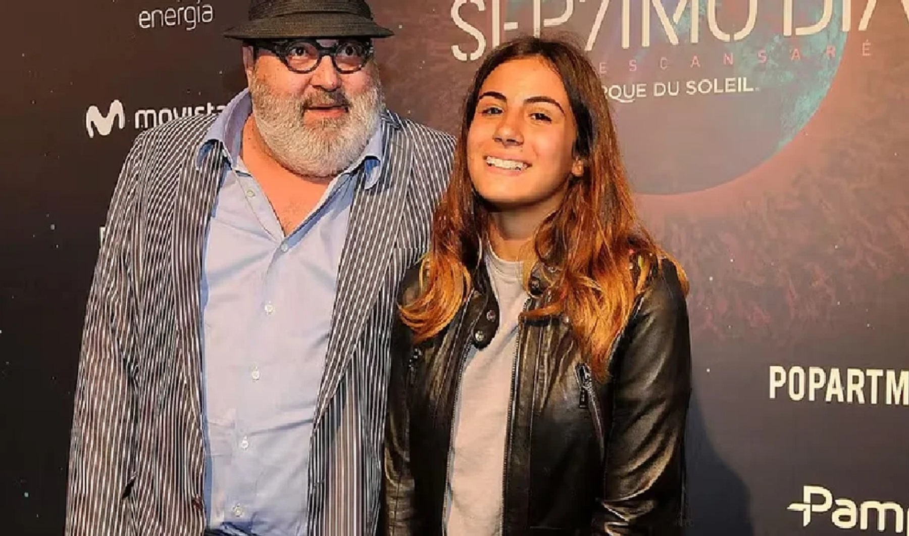 Jorge Lanata y su hija Bárbara. Fotografía: Agencia Noticias Argentinas / Redes
