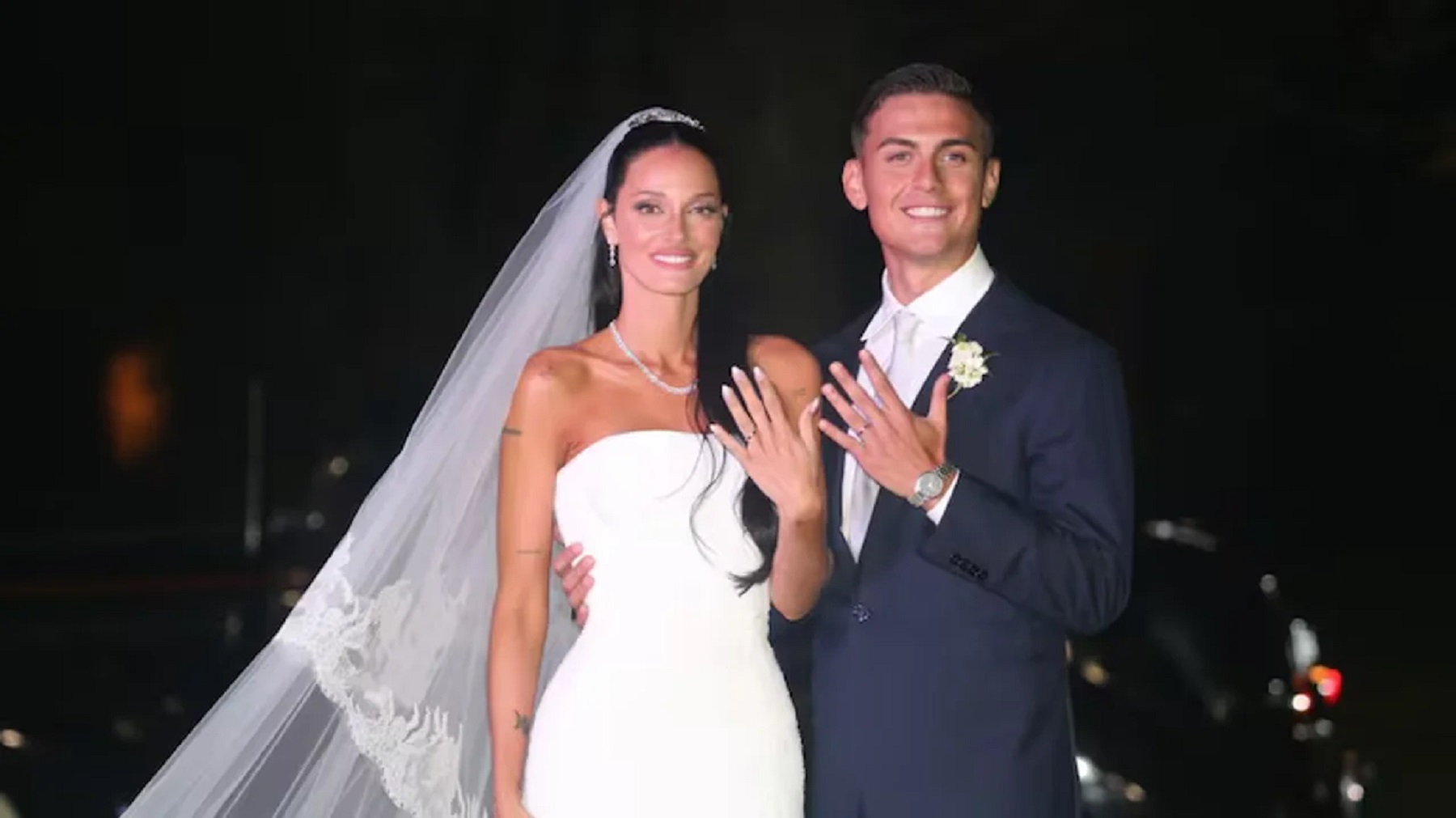 Oriana Sabatini y Paulo Dybala cumplieron un mes de casados. Fotografía: Agencia Noticias Argentinas / Redes.
