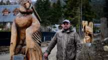 Imagen de Esculturas en hielo y madera: las obras imperdibles de la Fiesta Nacional de la Nieve en Bariloche