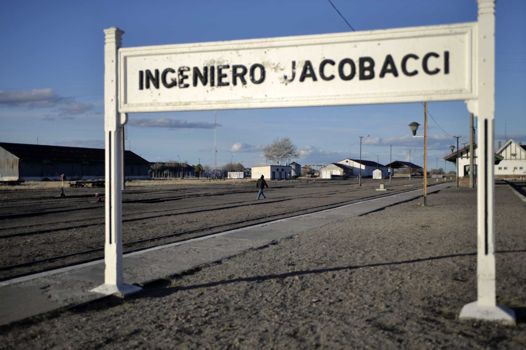 Jacobacci es la ciudad más poblada de la Región Sur y está a las puertas de un proyecto de explotación de minería metalífera con el proyecto Calcatreu.  Foto: Chino Leiva