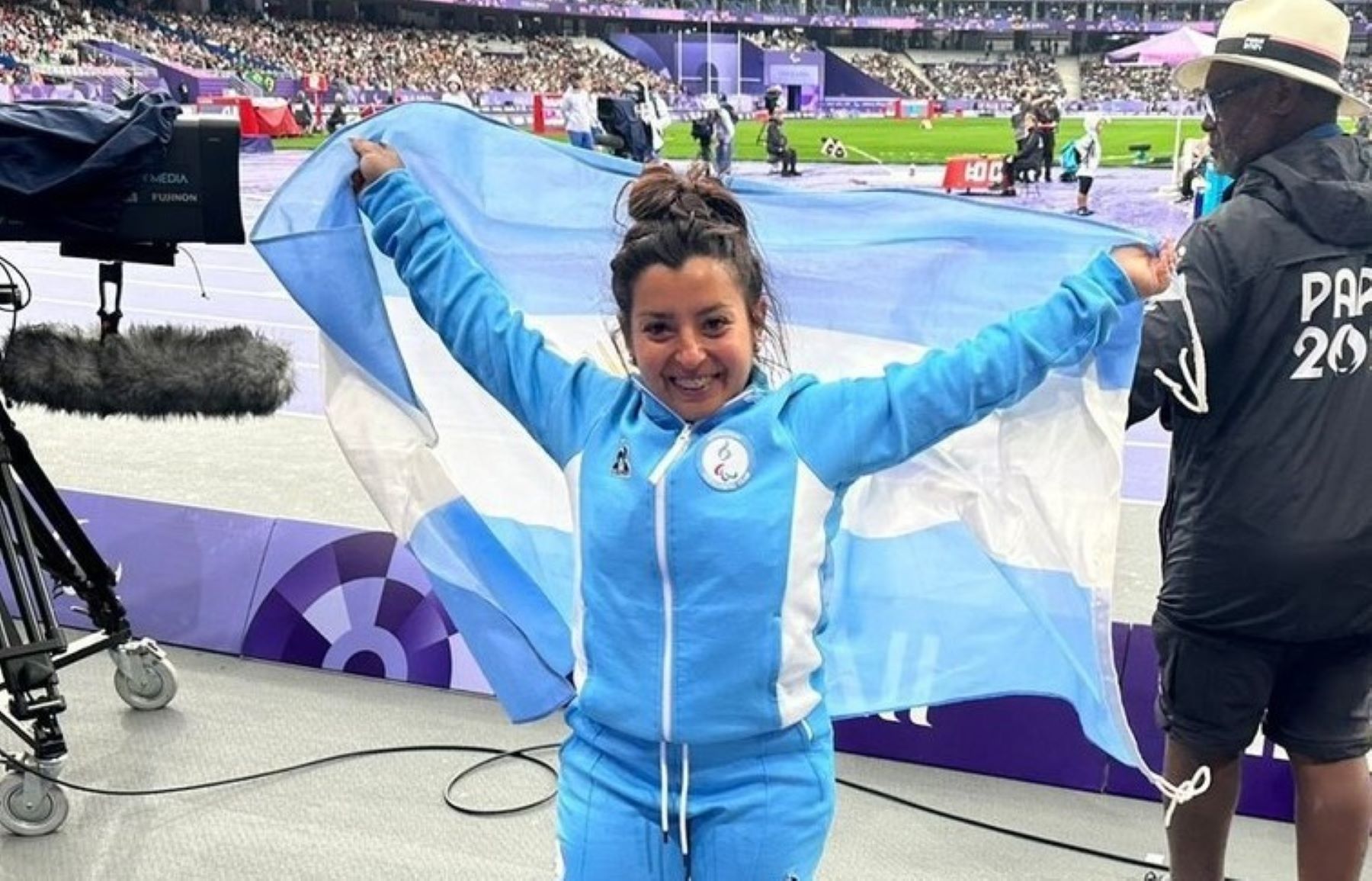 La atleta de Entre Ríos logró el primer podio para la delegación Albiceleste en París 2024.