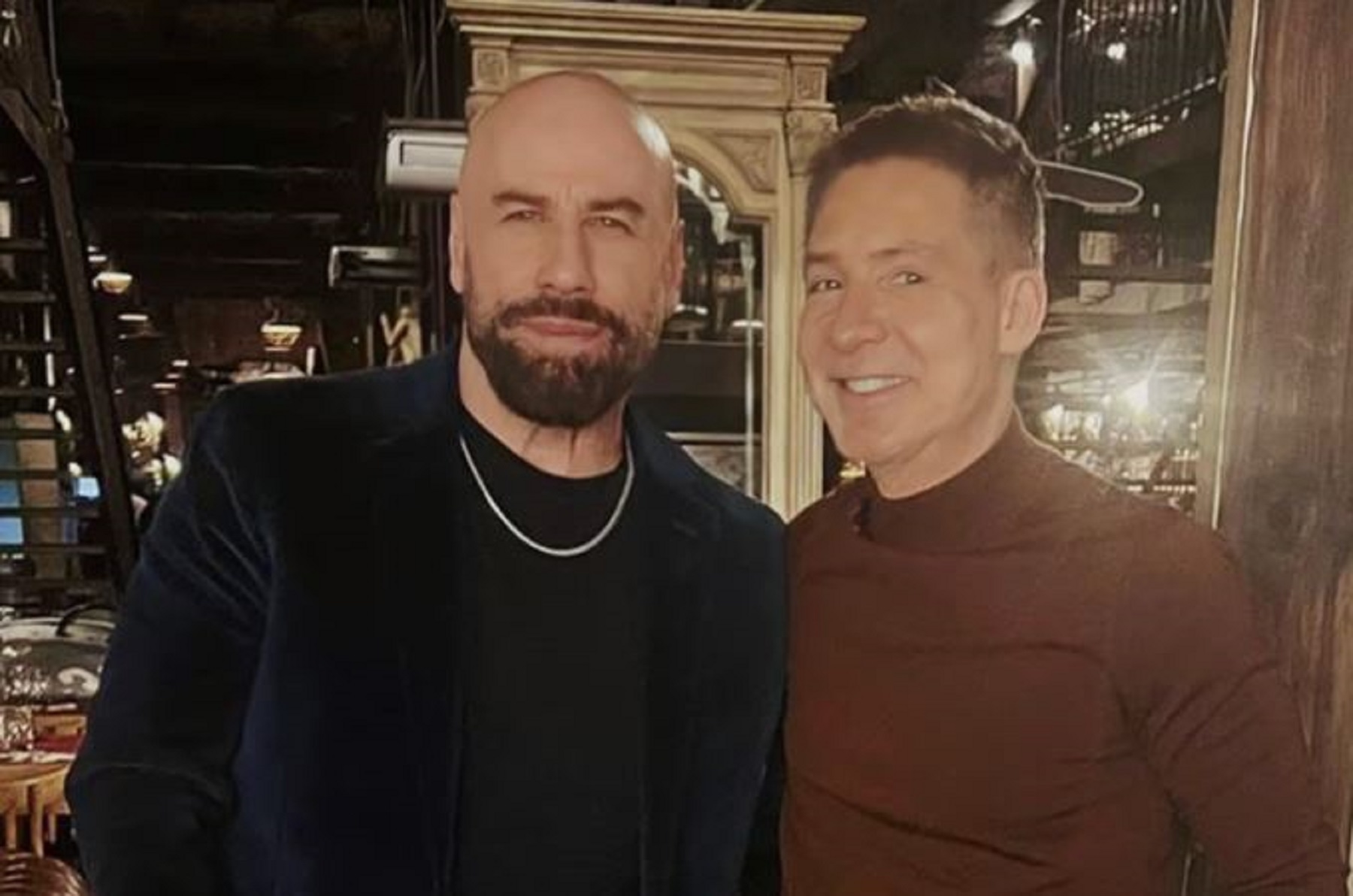 Adrián Suar y John Travolta