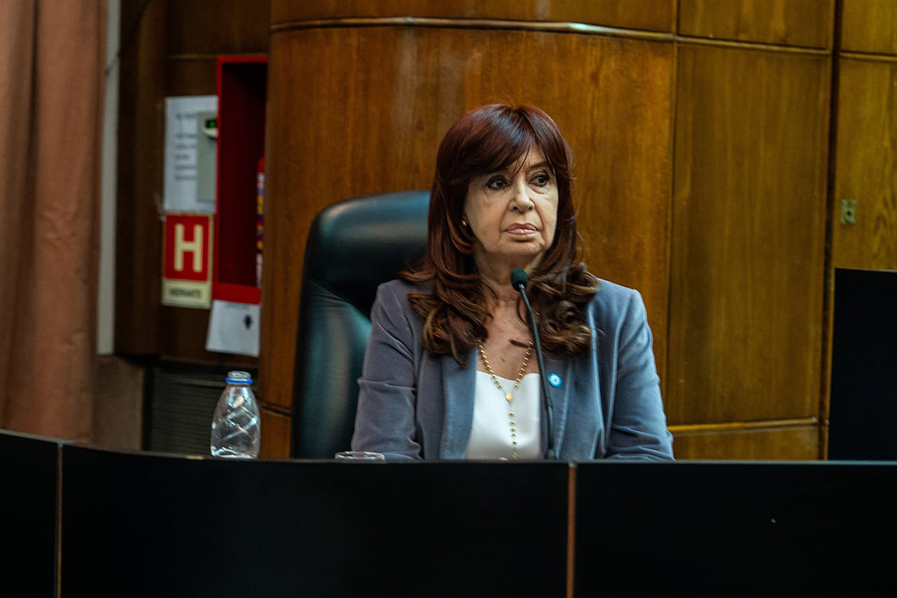 La expresidenta declaró frente al tribnal federal n°6. Foto: gentileza.