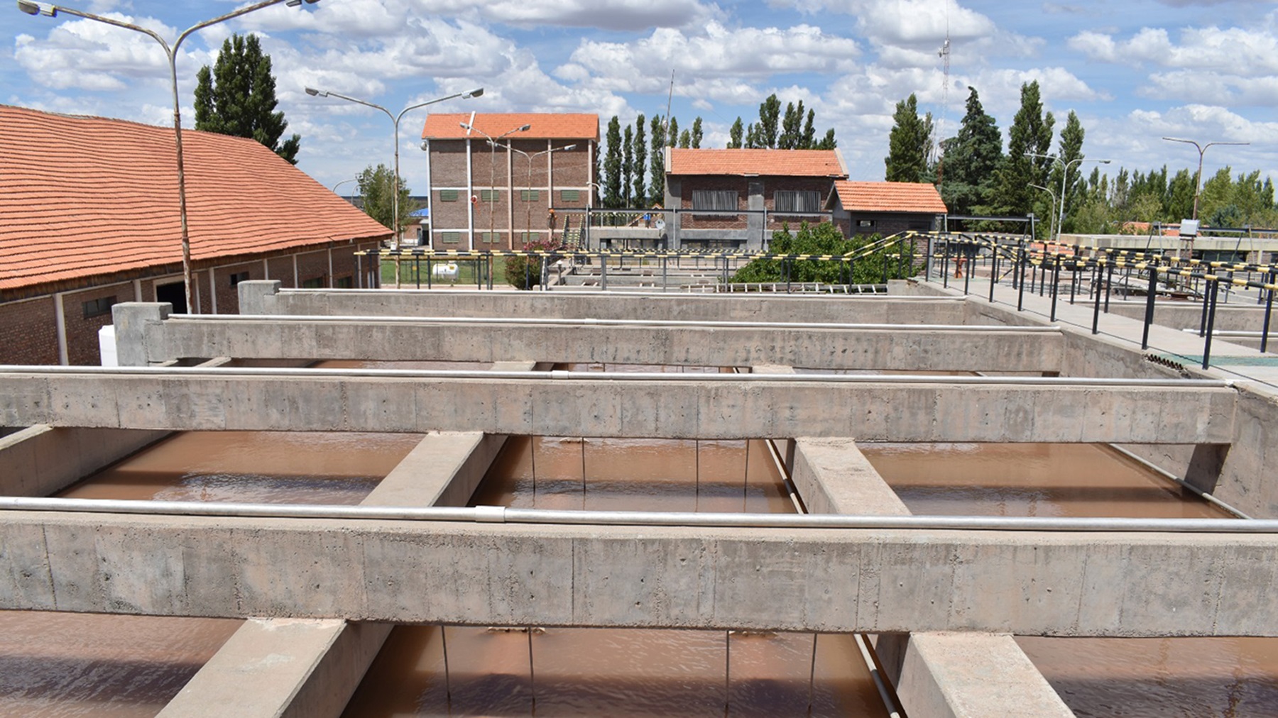 La planta de potabilización que opera el EPAS está en el río Neuquén (Foto: gentileza)