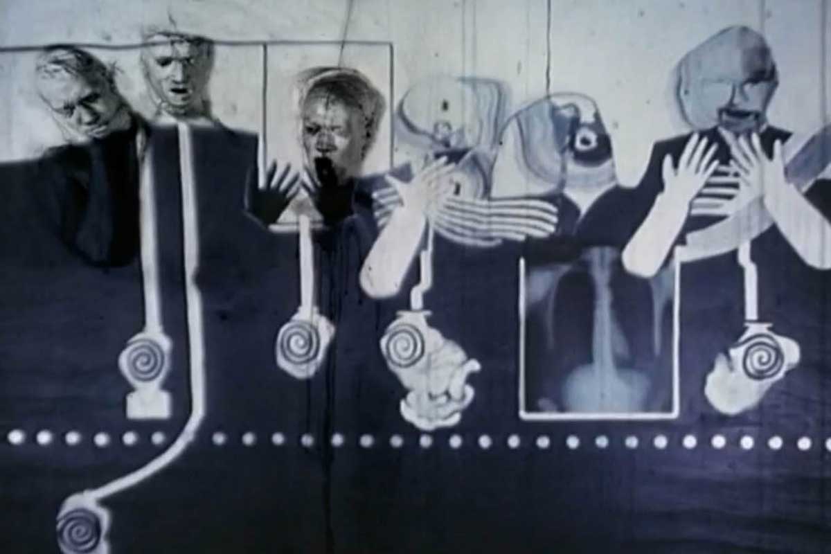 “Six Men Getting Sick” (1967), del cineasta David Lynch. 