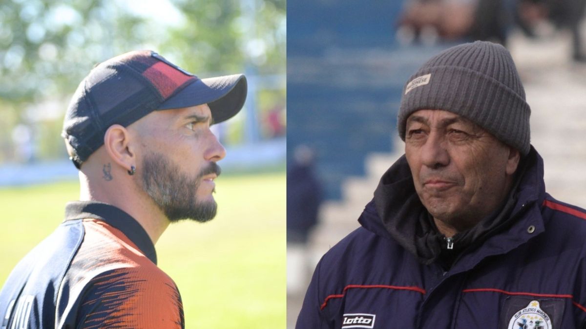 Nano Sánchez y Hugo Silva, los técnicos de San Patricio y Maronese.