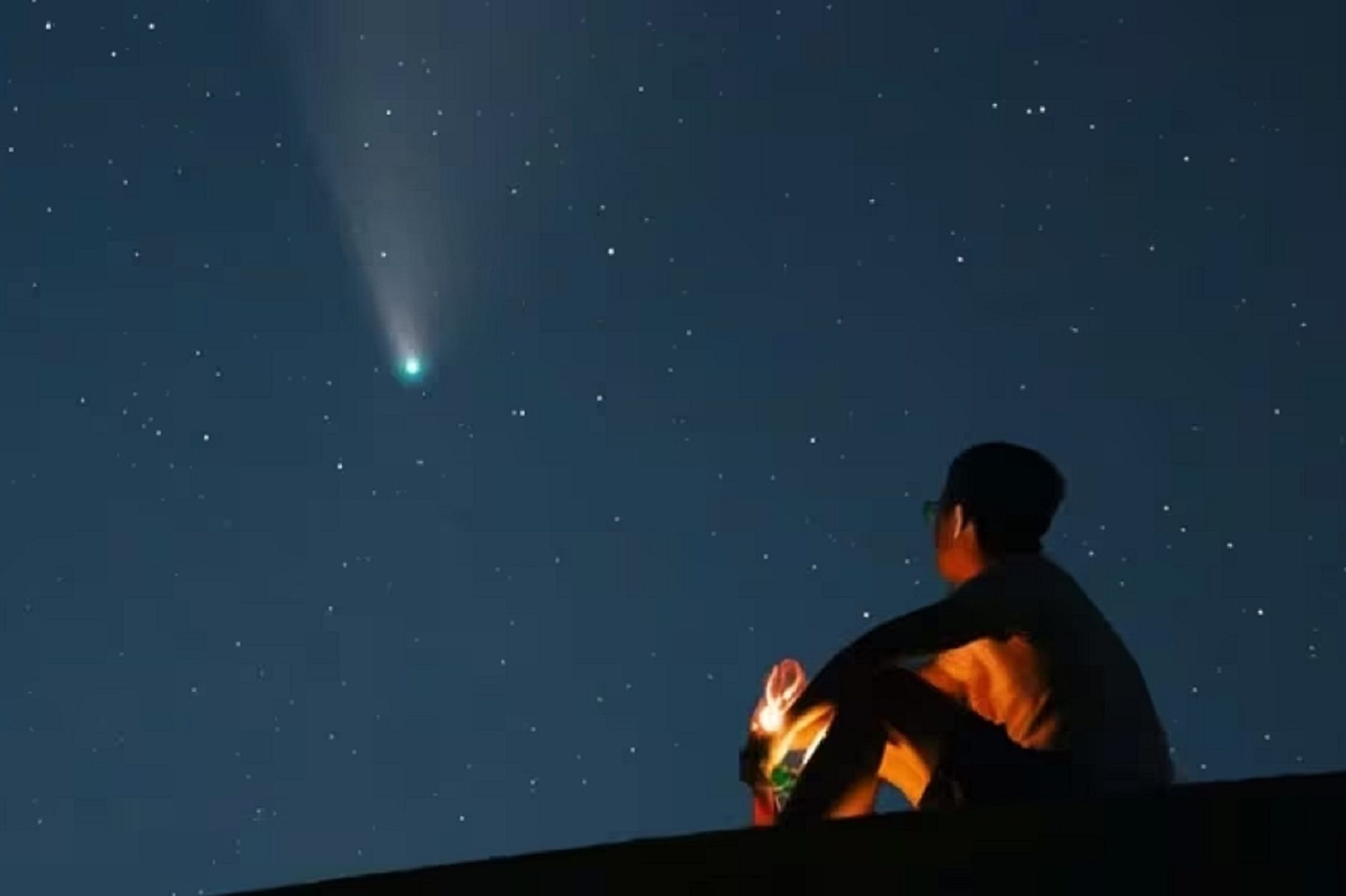 El "cometa del siglo".