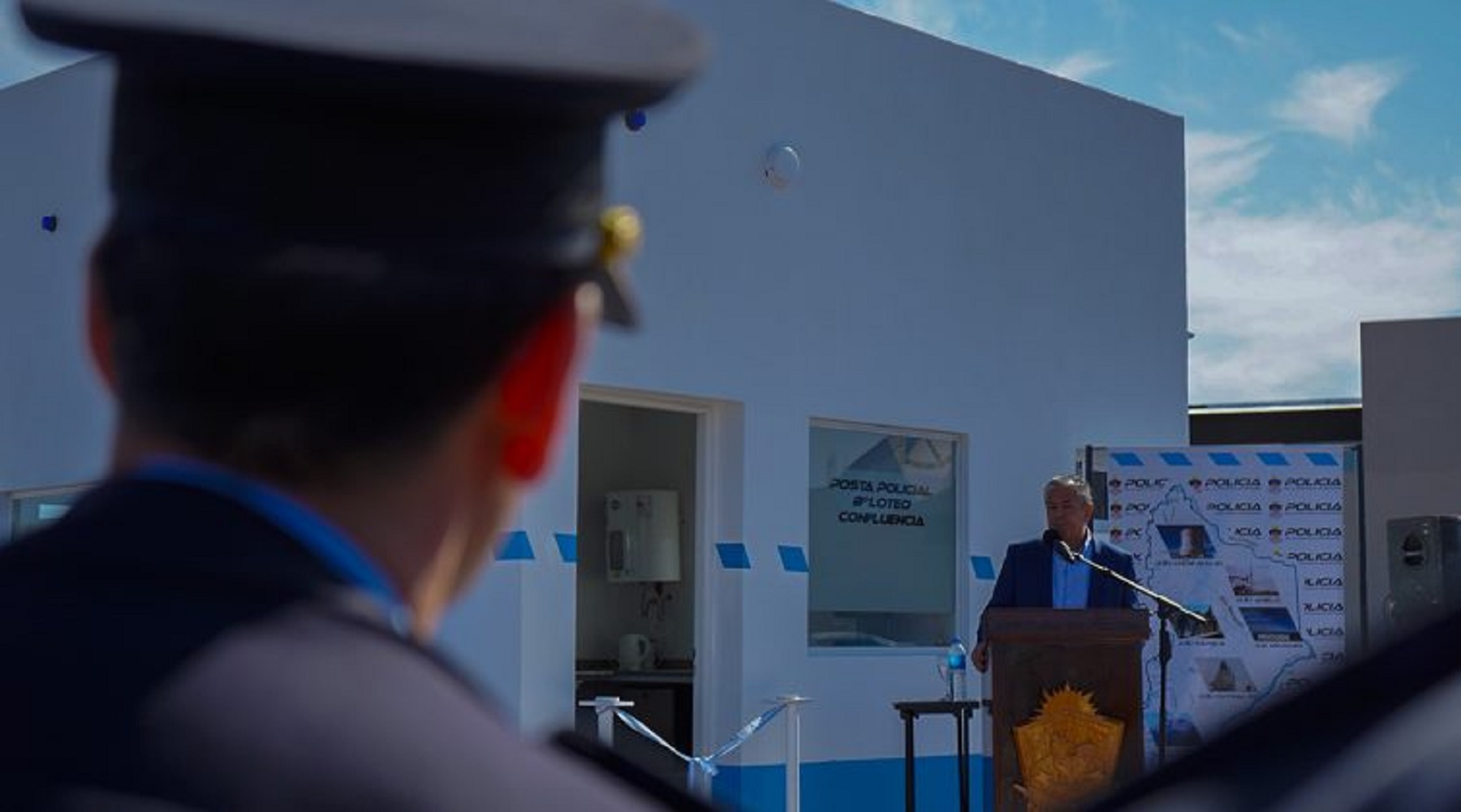 El acto se realizó en Plottier. Foto gentileza