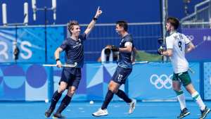 Los Leones le ganaron a Irlanda y se clasificaron a los cuartos de final de hockey en París