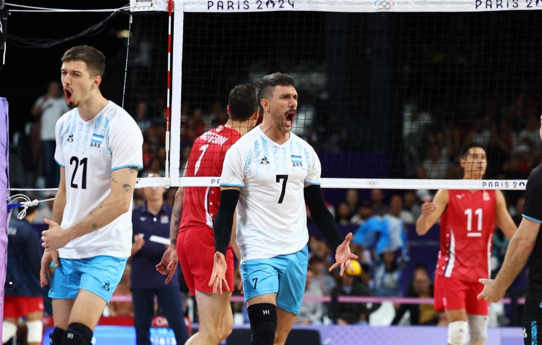 Facu Conte anunció que fue su último partido en la Selección Argentina de vóley. 