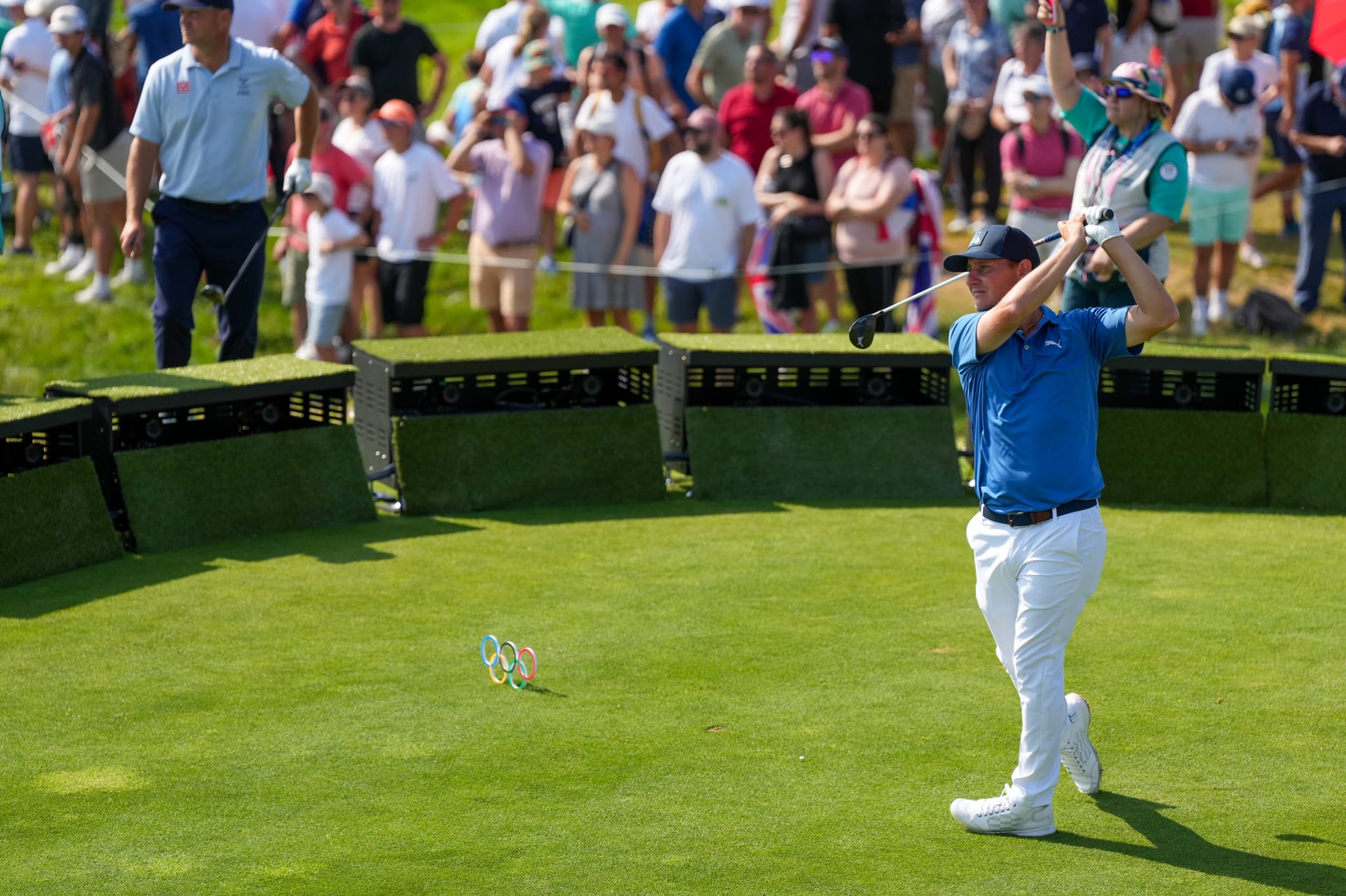 Alejandro Tosti, representa a la Argentina en golf olímpico.
