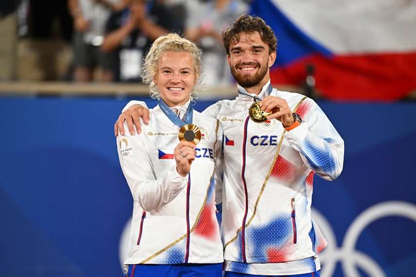 Katerina Siniakova y Tomas Machac ganaron el oro co en los Juegos Olímpicos, antes de París 2024 decidieron ponerle punto final a su relación sentimental. 