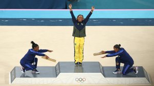 Rebeca Andrade y una medalla dorada histórica para Brasil en gimnasia artística