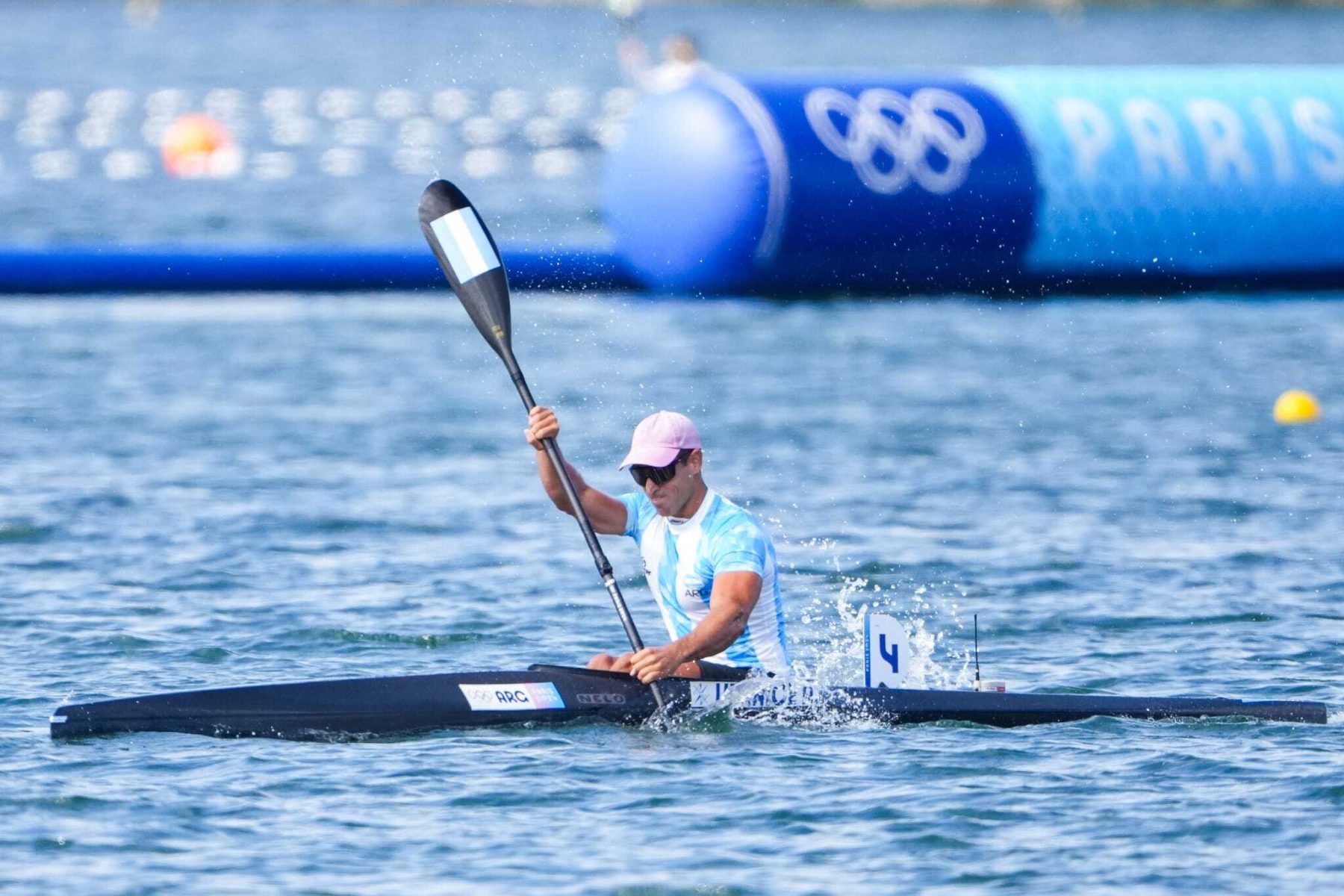 Agustín Vernice sueña con la medalla en canotaje en París.