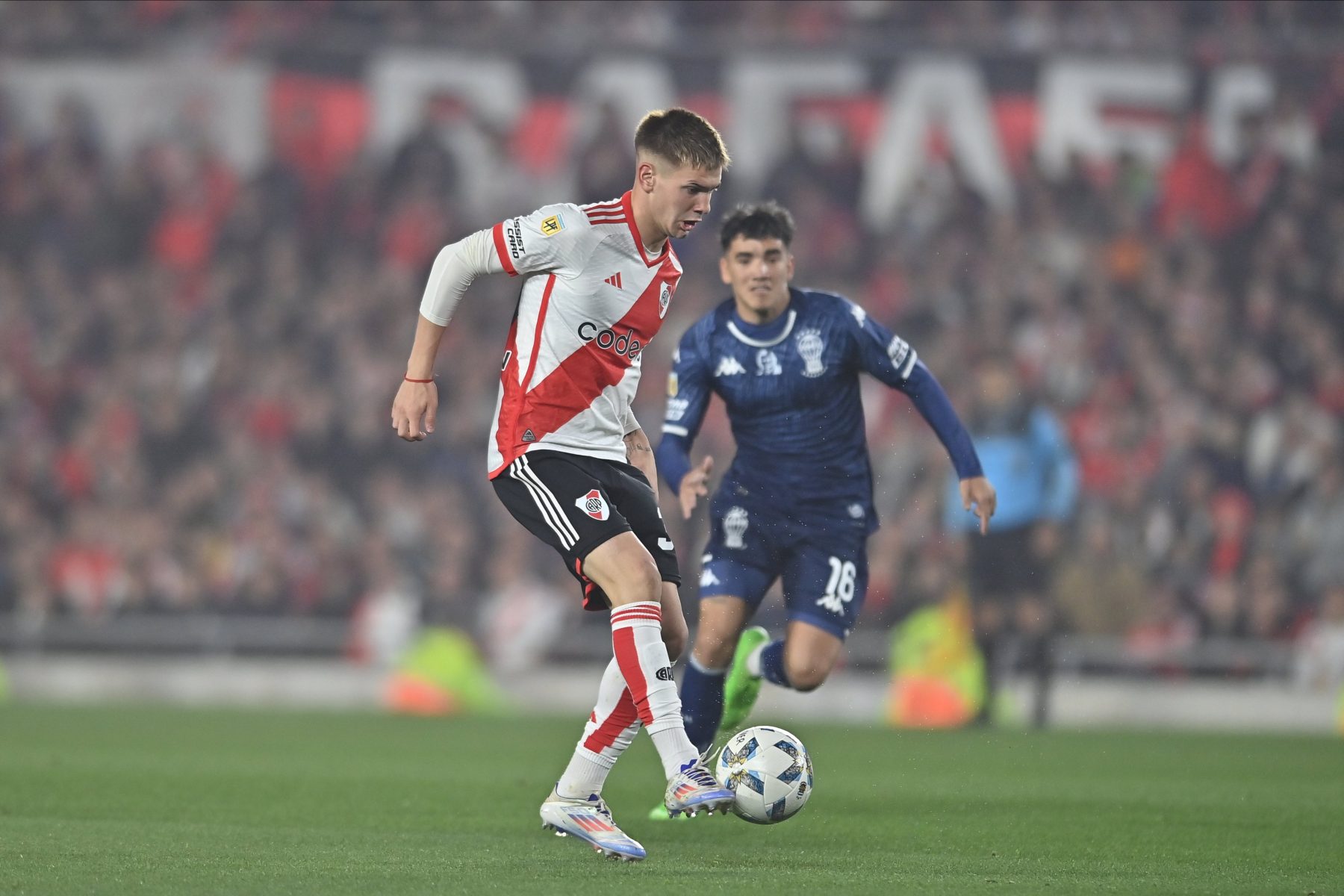 River empató 1 a 1 con Huracán en el regreso de Gallardo. (Foto: @RiverPlate)