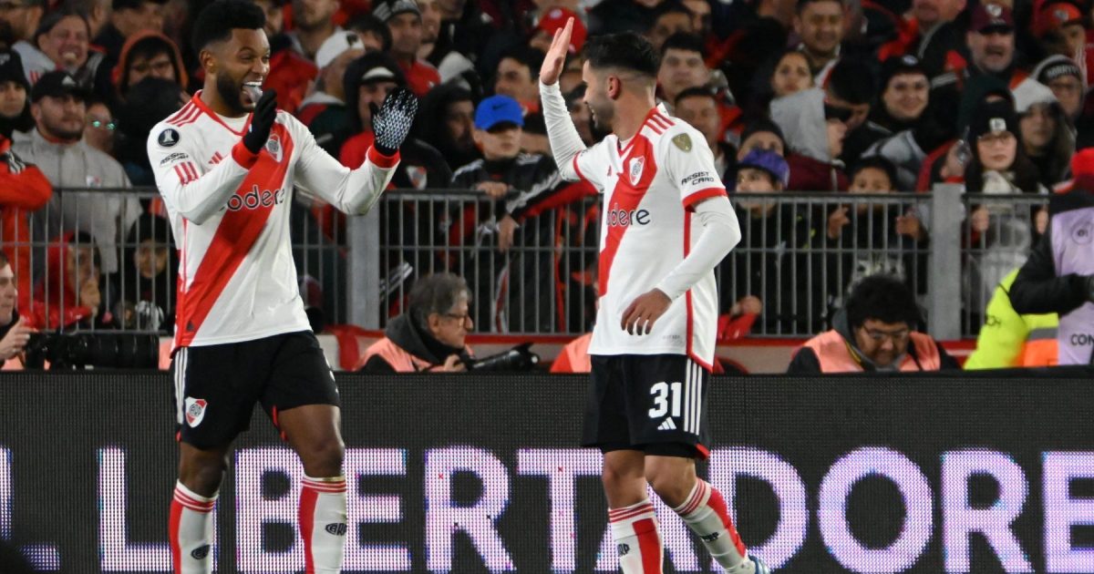 When will River Plate play in the Copa Libertadores again and close to the Super Clasico?