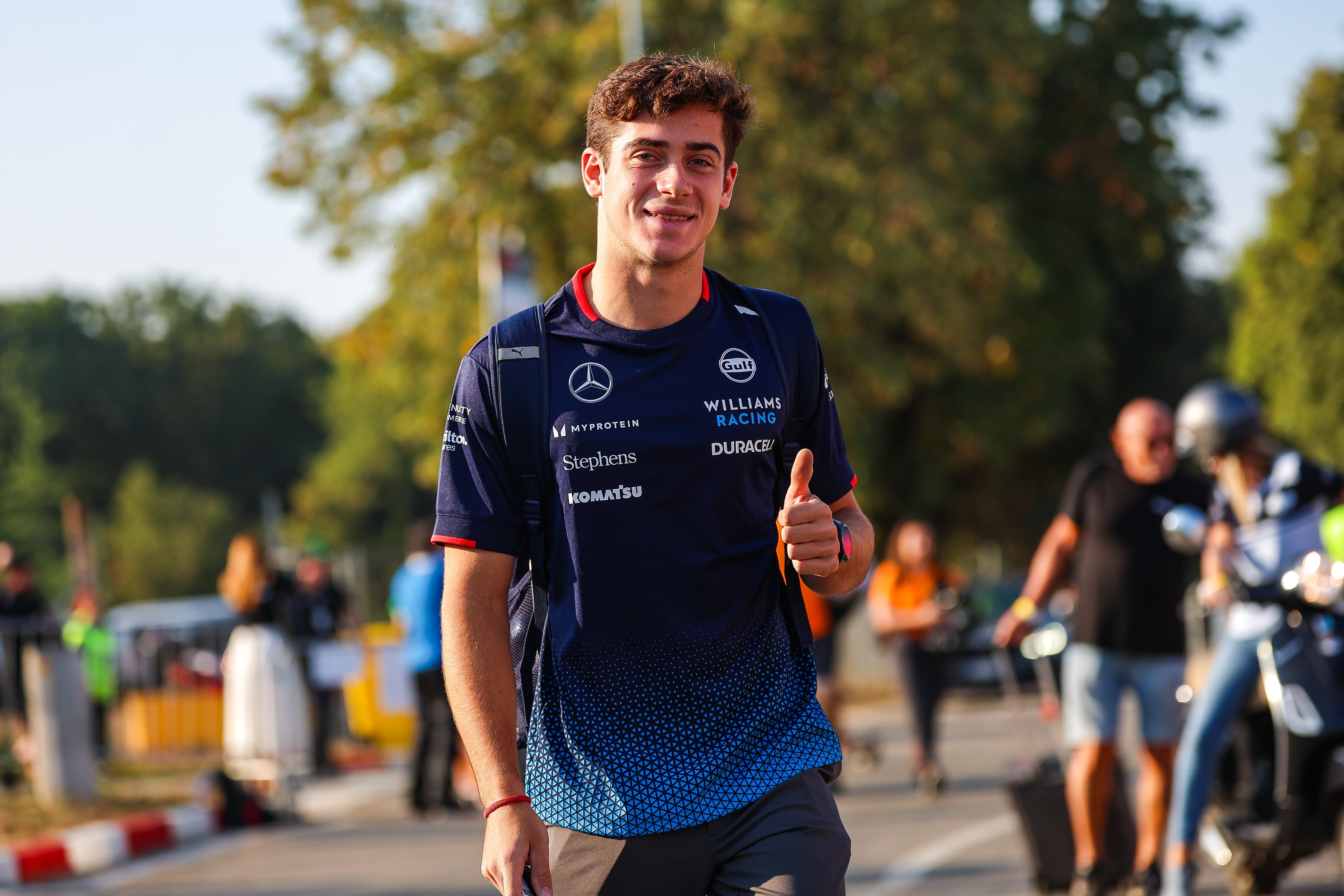 Franco Colapinto quedó en la 17° posición tras las primeras pruebas en Monza.