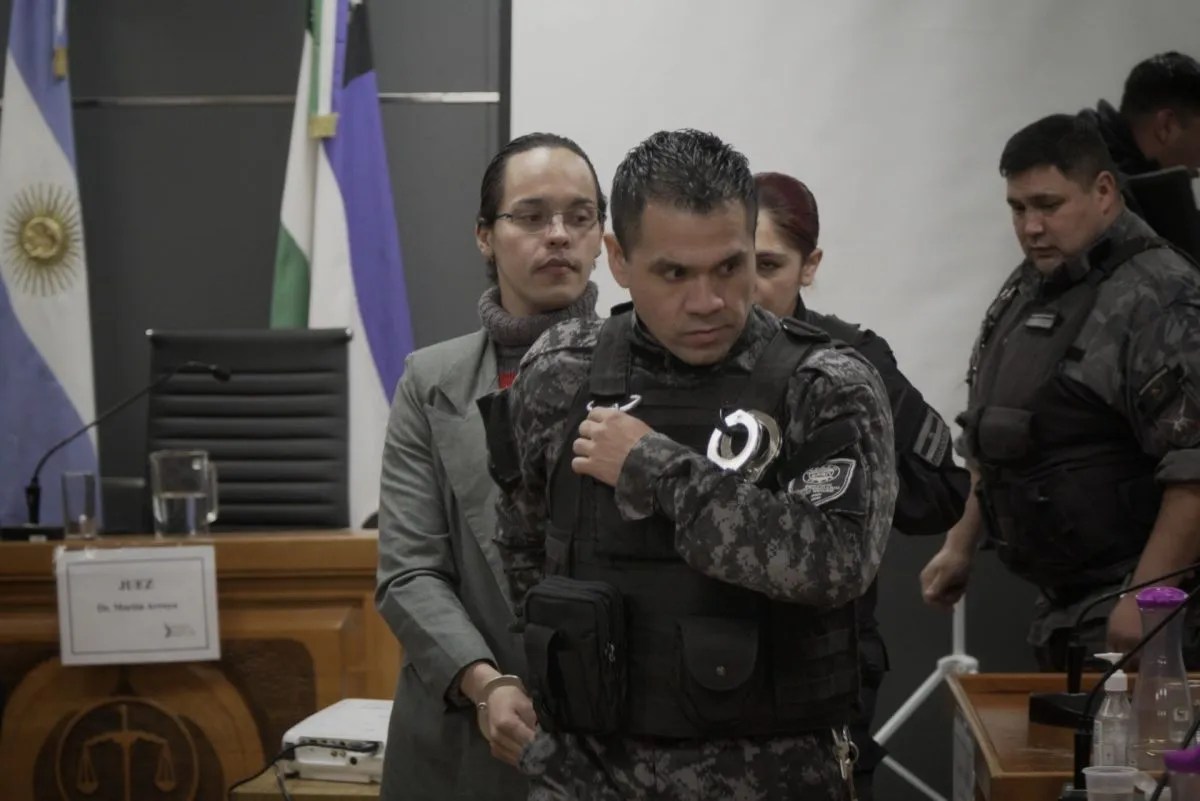 Amanda Alves Ferreira en una de las audiencias del juicio por jurados que se hizo en junio del 2023. (foto de archivo)