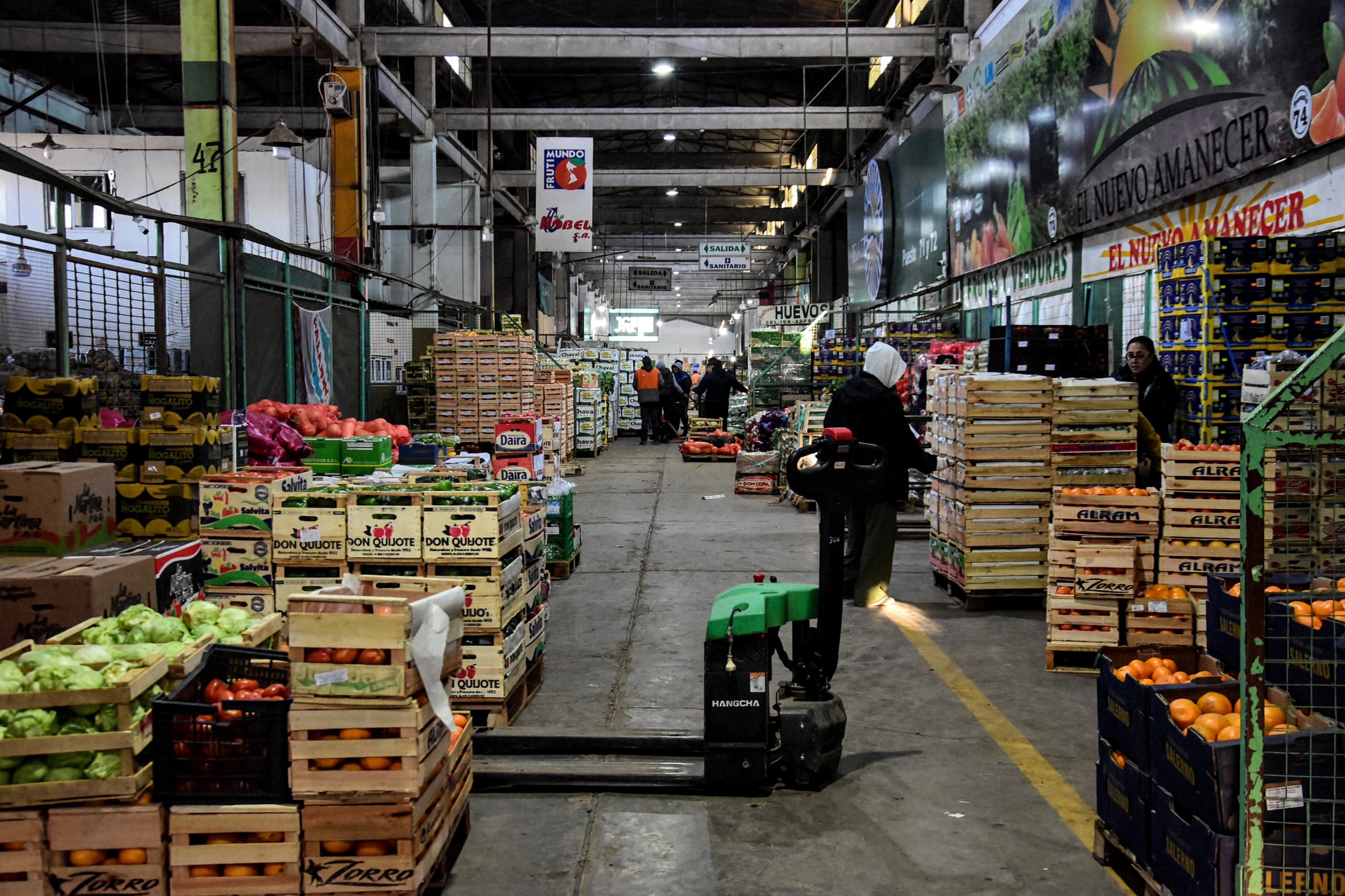 El Mercado de Concentración agrupa la oferta mayorista de frutas y verduras (Cecilia Maletti)