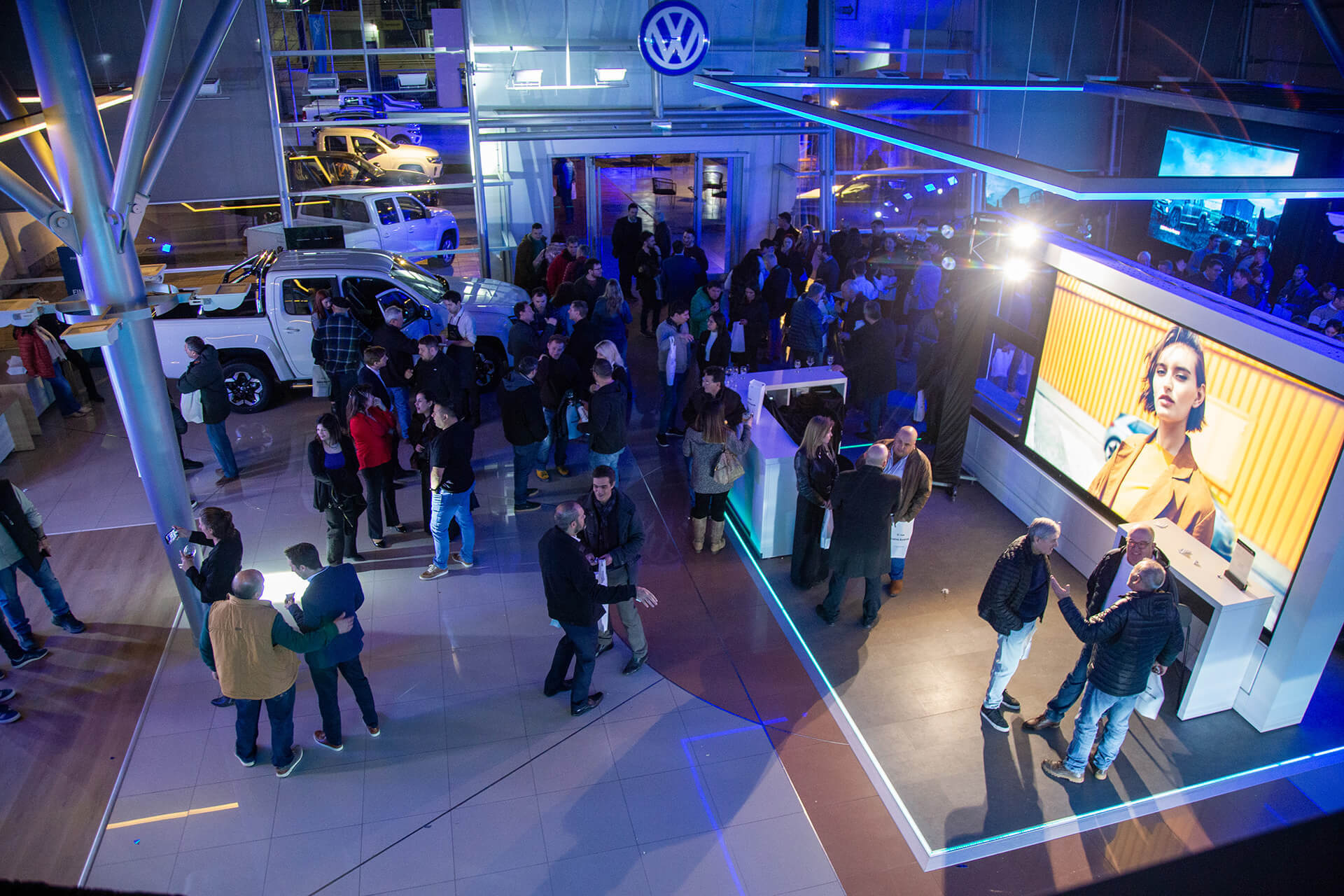 Evento de presentación de la nueva Amarok en Iruña Neuquén