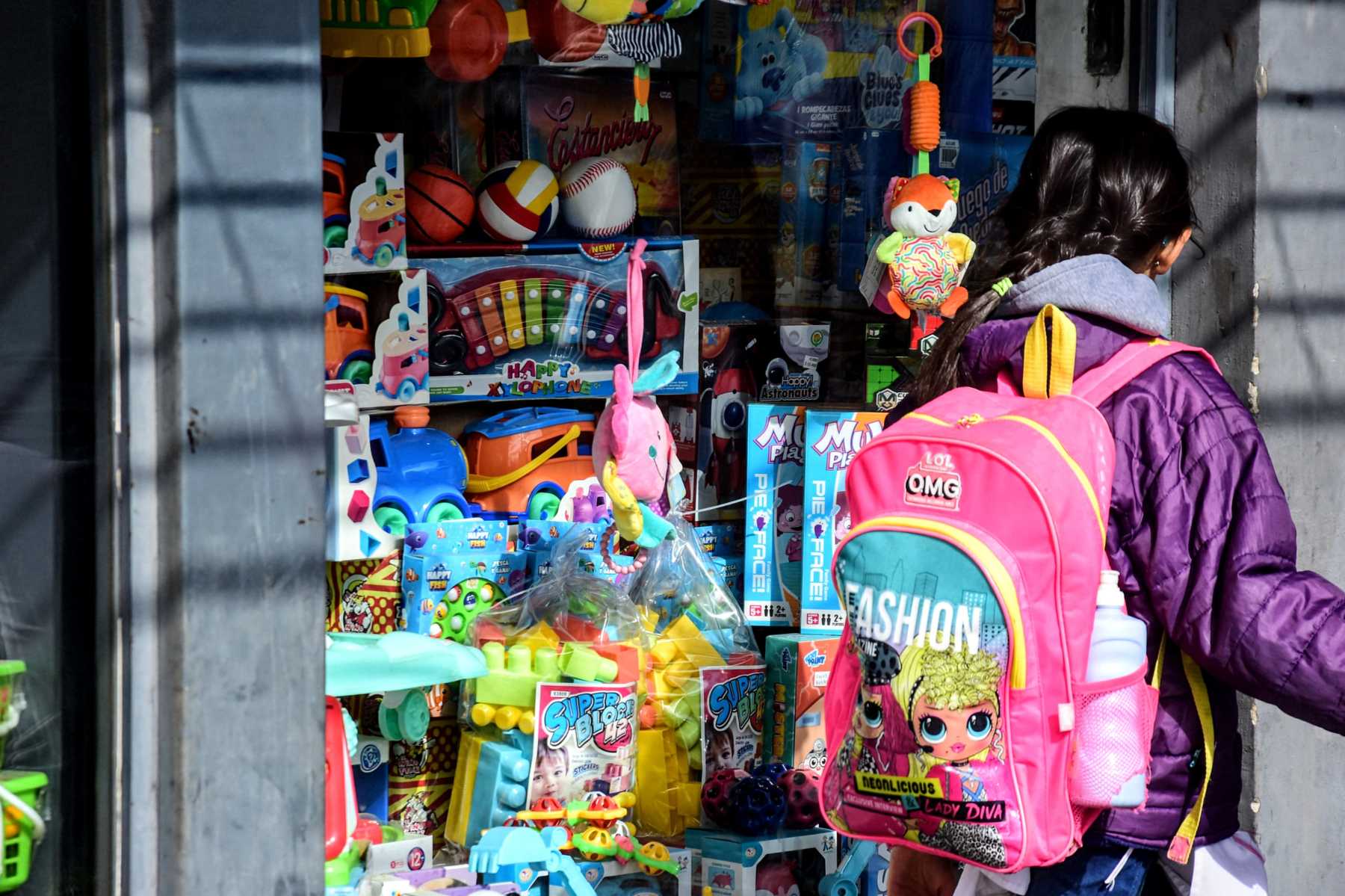 Hoy y mañana esperan remontar las ventas por el Día de las Infancias. Foto: Cecilia Maletti. 