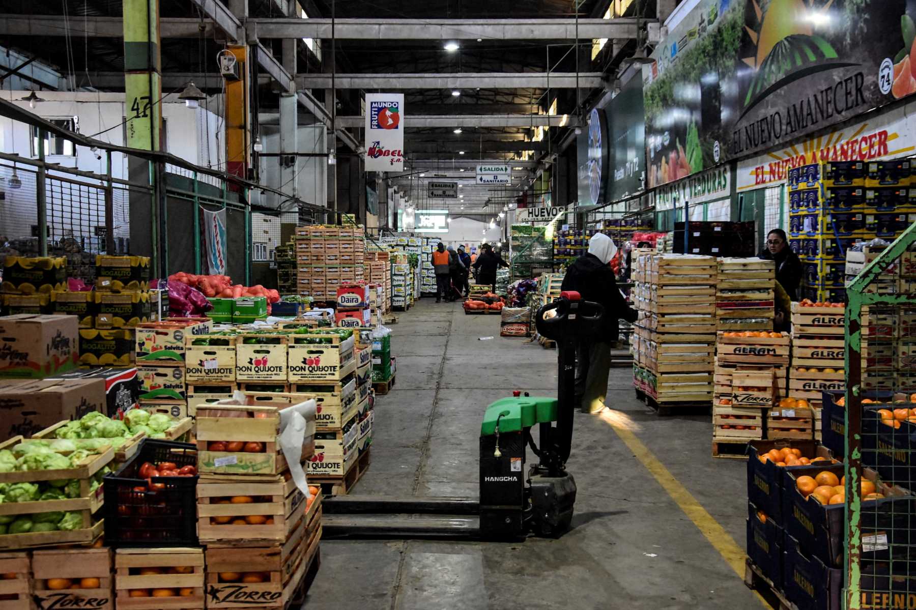 Mercado concentrador de Neuquén. Foto: archivo Cecilia Maletti. 